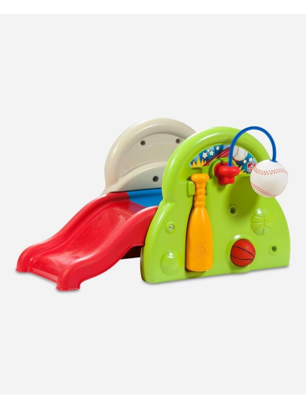 Sports Activity Center for Toddlers - Indoor/Outdoor Playset with Slide & Balls